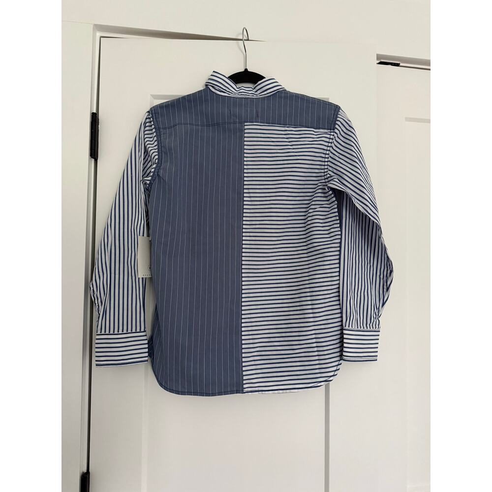 $178 New Etica Striped Button Down - Small - Picture 5 of 9